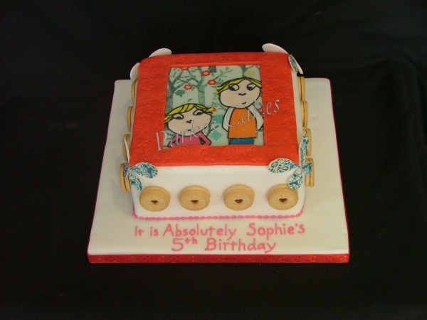 charlie and lola birthday cake