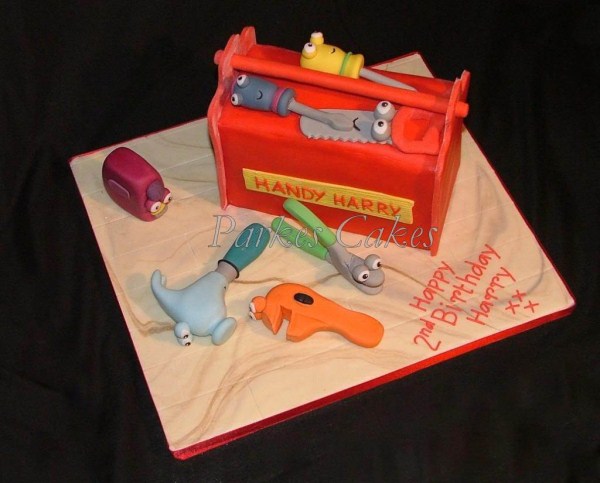 handy manny birthday cake