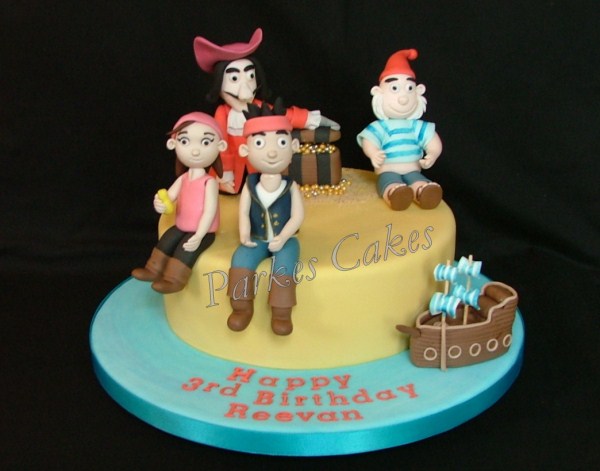 jake and the neverland pirates birthday cake