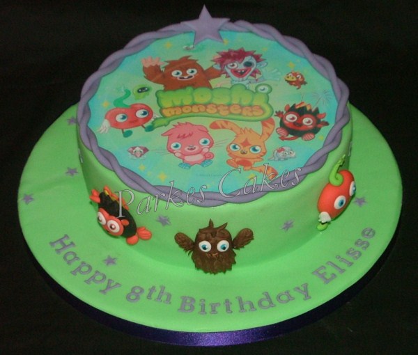 moshi monsters birthday cake