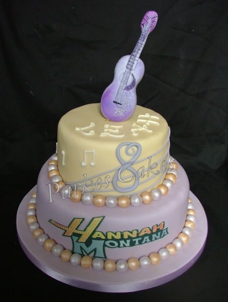 hannah montana birthday cake